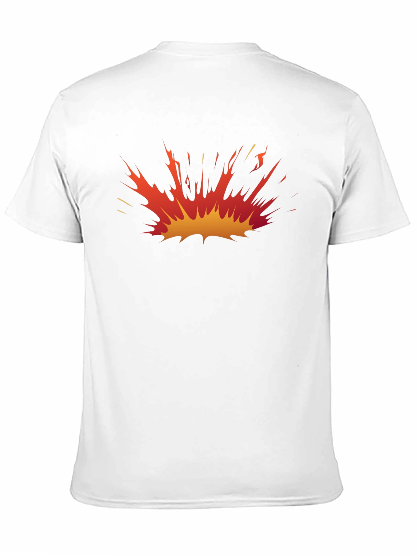 Explosion Graphic Black T-Shirt