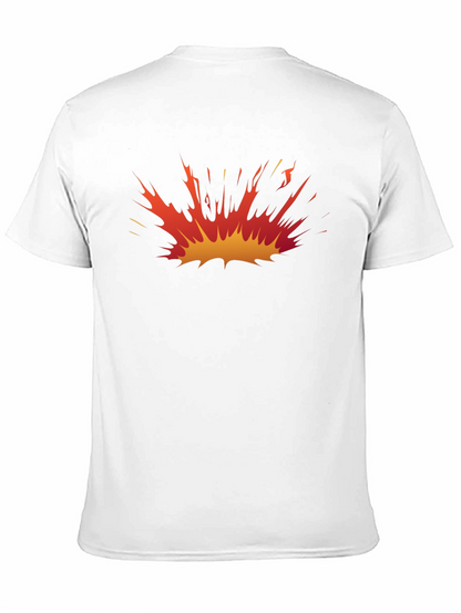 Explosion Graphic Black T-Shirt