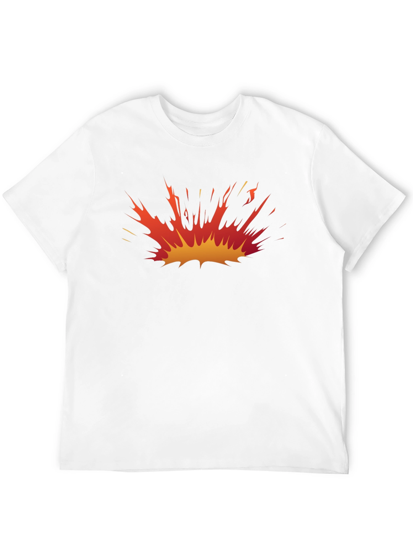 Explosion Graphic Black T-Shirt