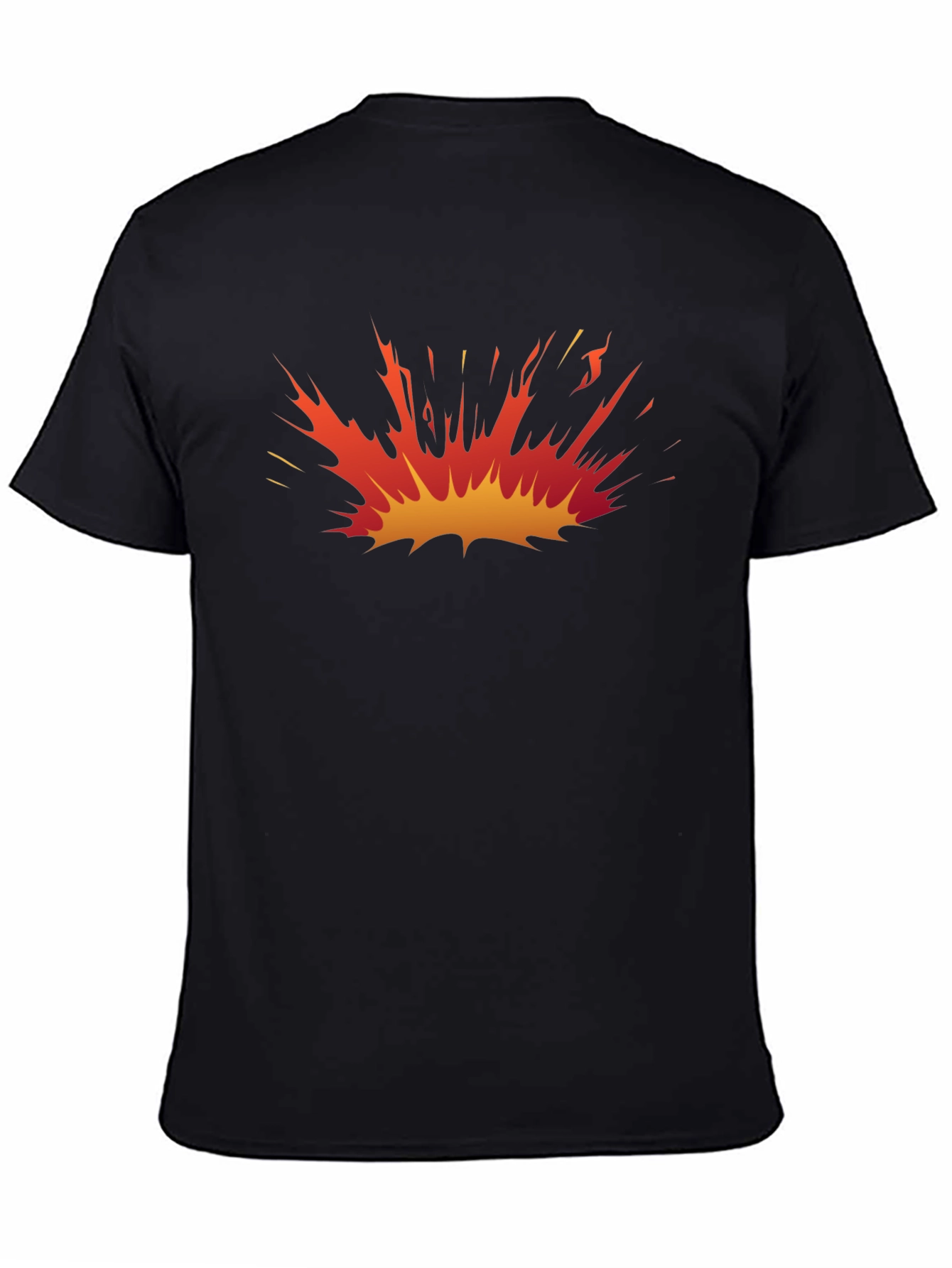 Explosion Graphic Black T-Shirt