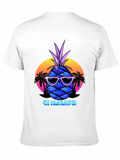 Summer Pineapple T-Shirt - Vacation Vibes