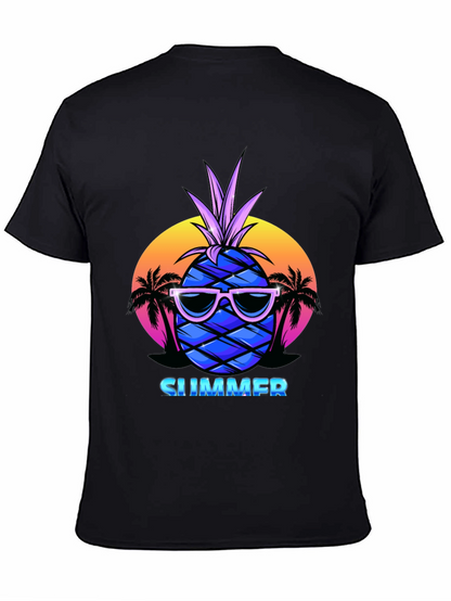 Summer Pineapple T-Shirt - Vacation Vibes