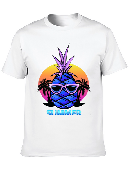Summer Pineapple T-Shirt - Vacation Vibes
