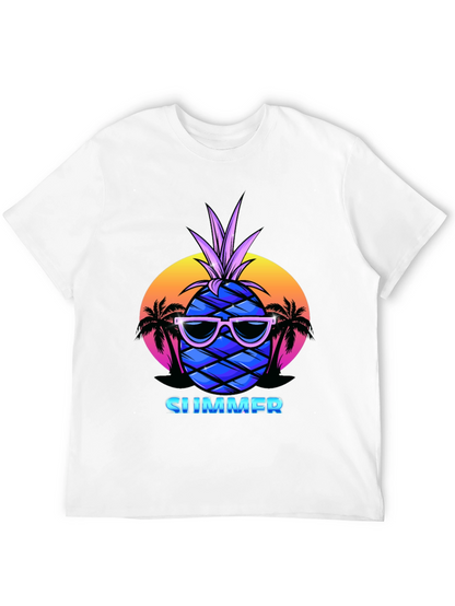 Summer Pineapple T-Shirt - Vacation Vibes