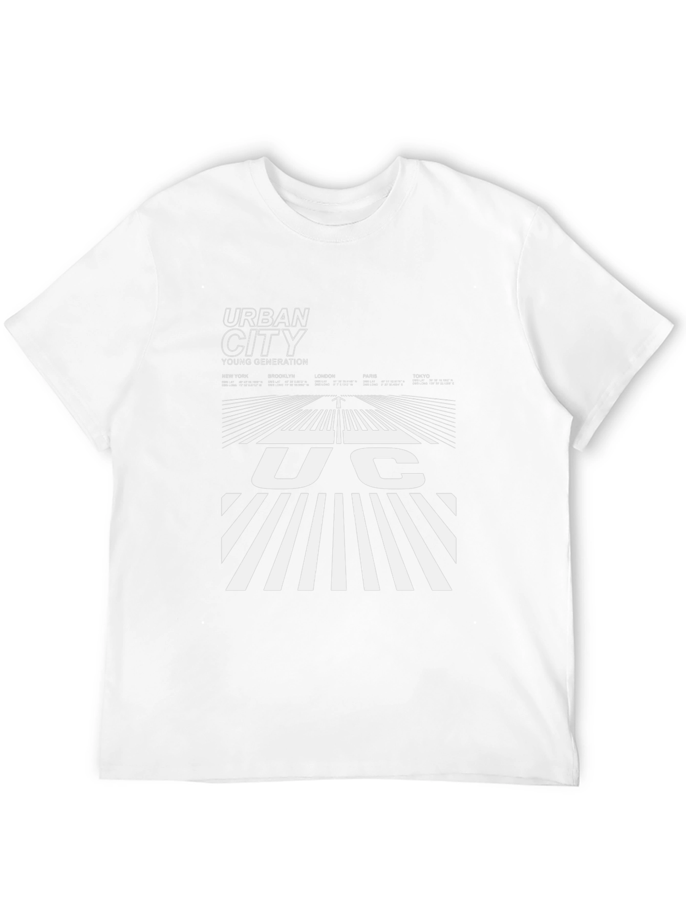Urban City Graphic Tee - Black Cotton Blend