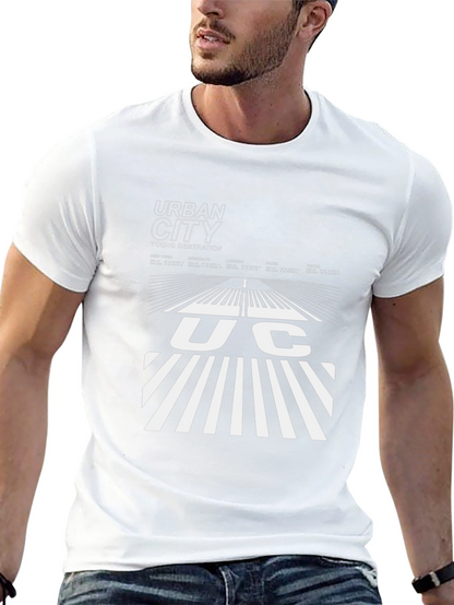 Urban City Graphic Tee - Black Cotton Blend