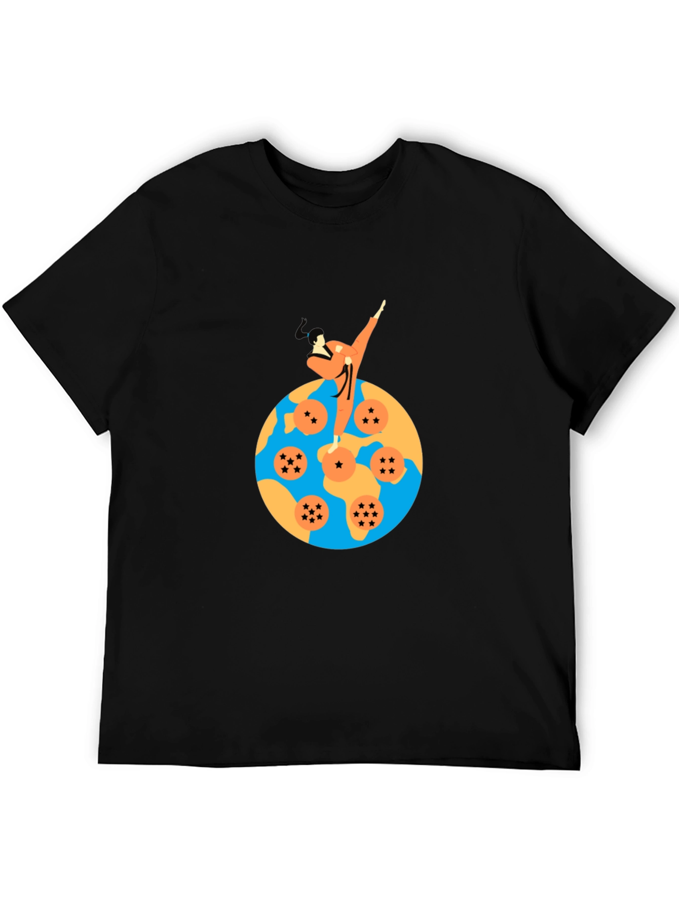 Dragon Ball Z Inspired Graphic Tee - Martial Arts