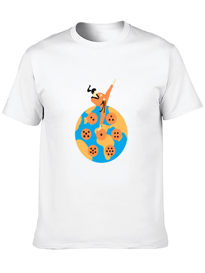 Dragon Ball Z Inspired Graphic Tee - Martial Arts