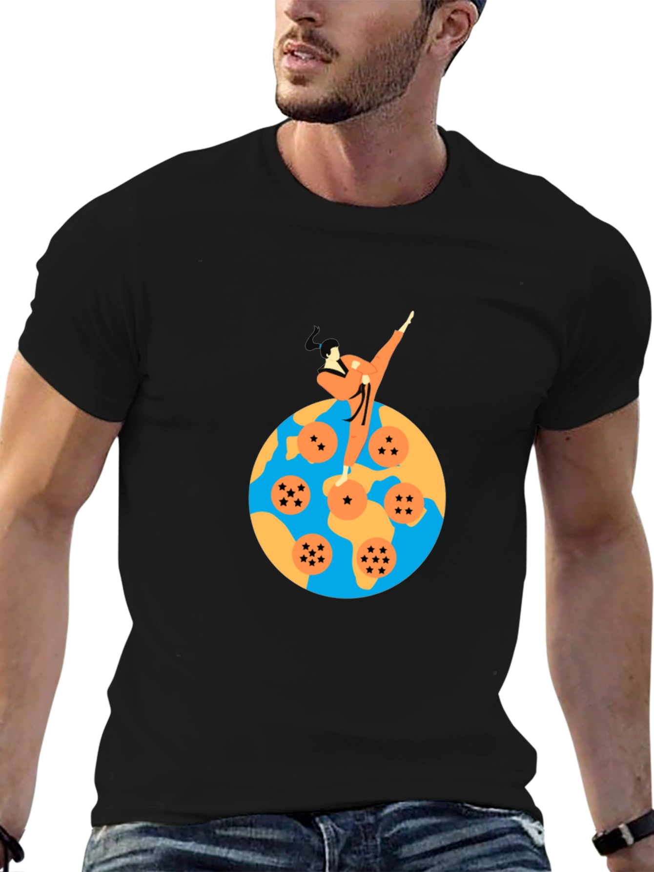 Dragon Ball Z Inspired Graphic Tee - Martial Arts
