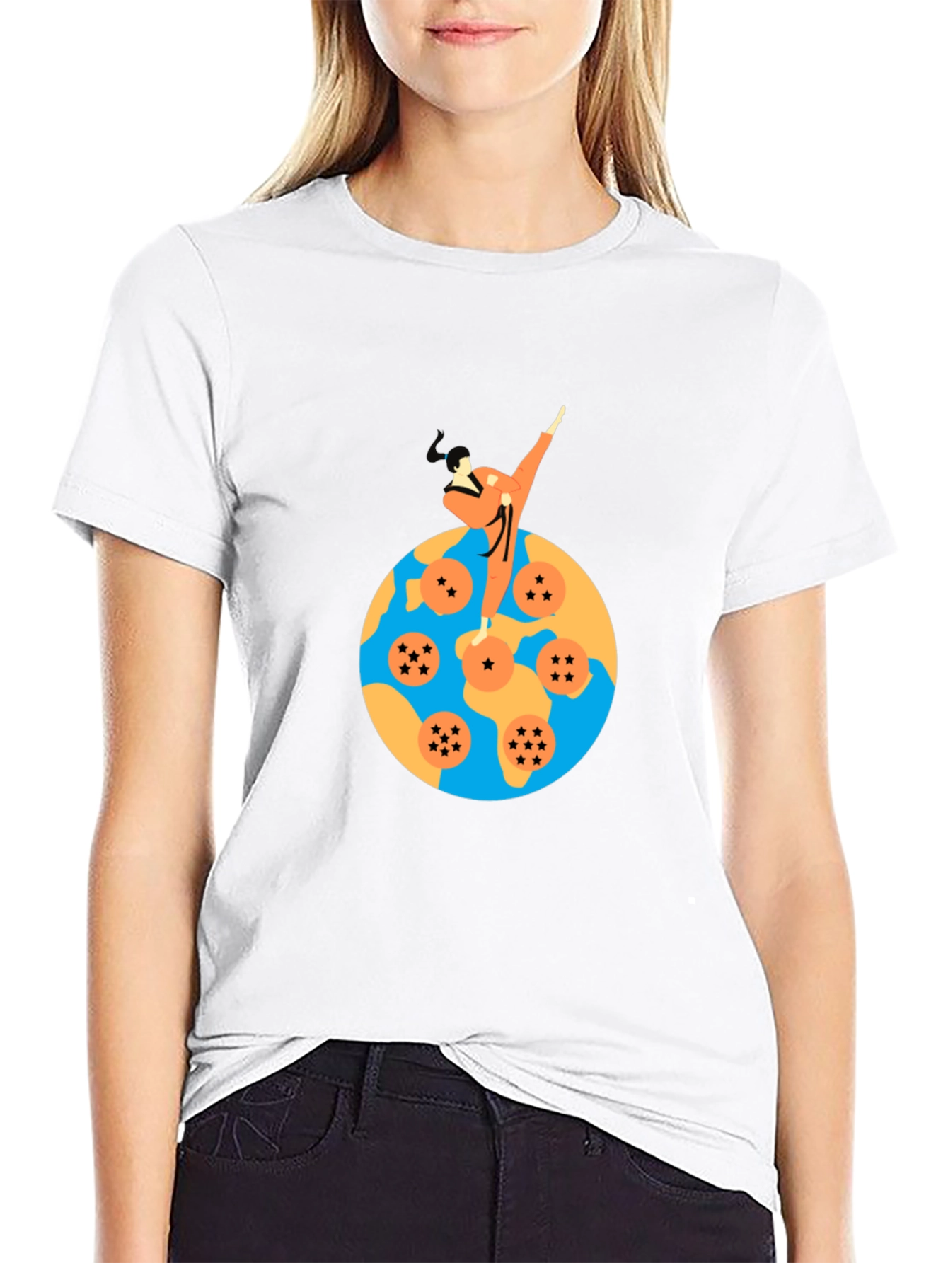 Dragon Ball Z Inspired Graphic Tee - Martial Arts