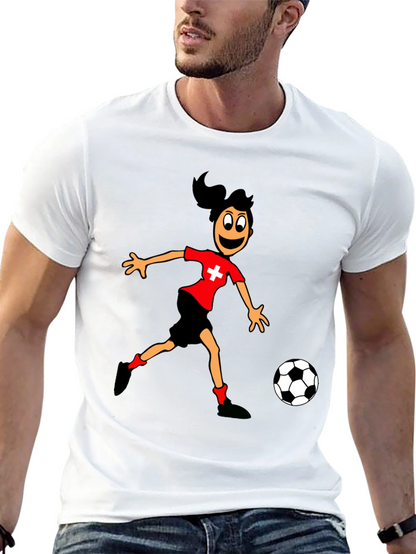 Soccer Player Graphic Tee