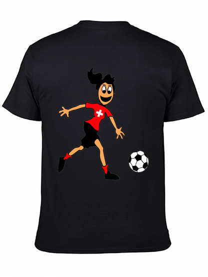 Soccer Player Graphic Tee