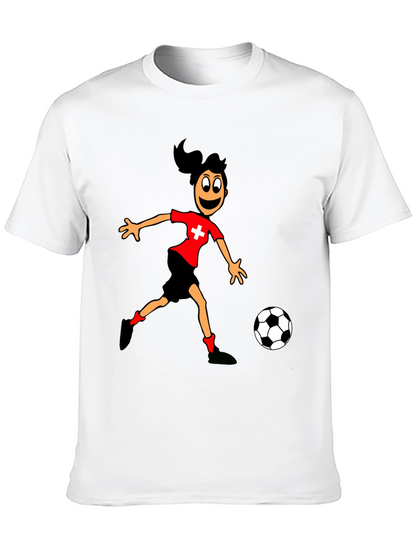 Soccer Player Graphic Tee