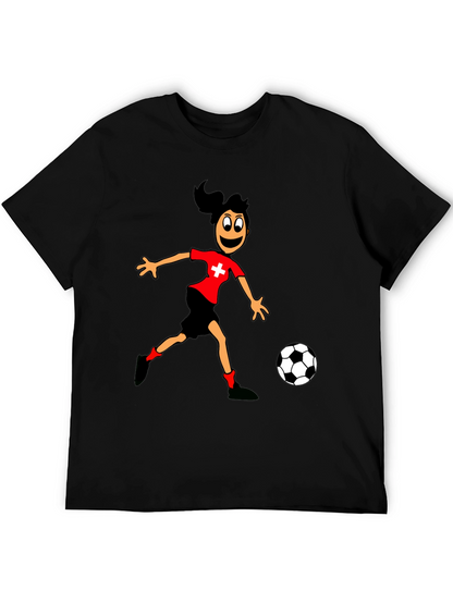 Soccer Player Graphic Tee