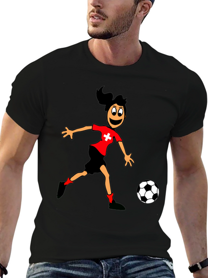 Soccer Player Graphic Tee