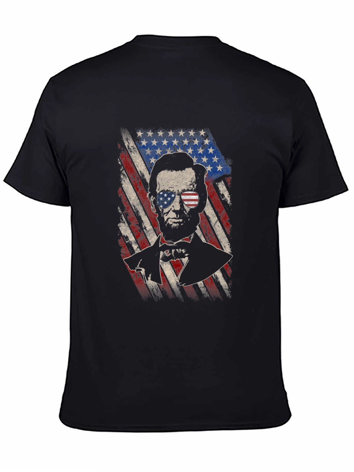 Patriotic Lincoln Flag T-Shirt