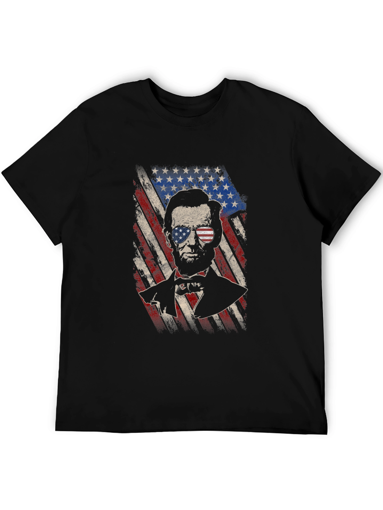 Patriotic Lincoln Flag T-Shirt