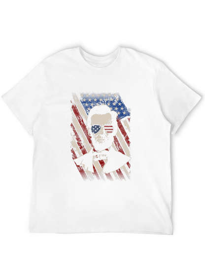 Patriotic Lincoln Flag T-Shirt
