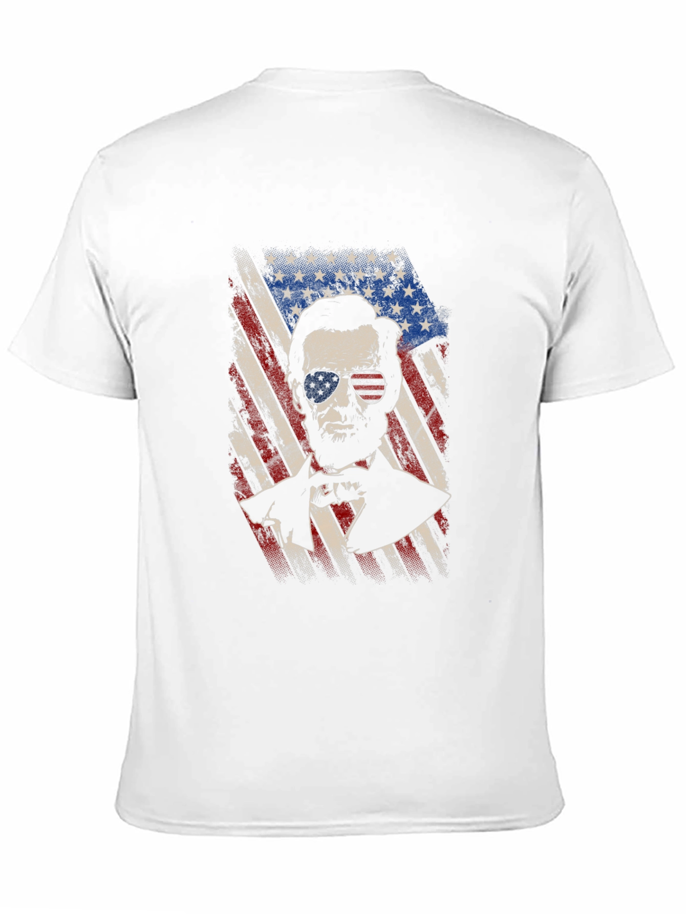 Patriotic Lincoln Flag T-Shirt