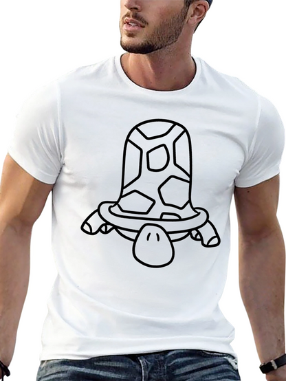 Turtle Graphic Black T-Shirt