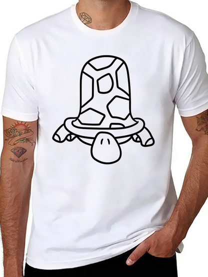 Turtle Graphic Black T-Shirt