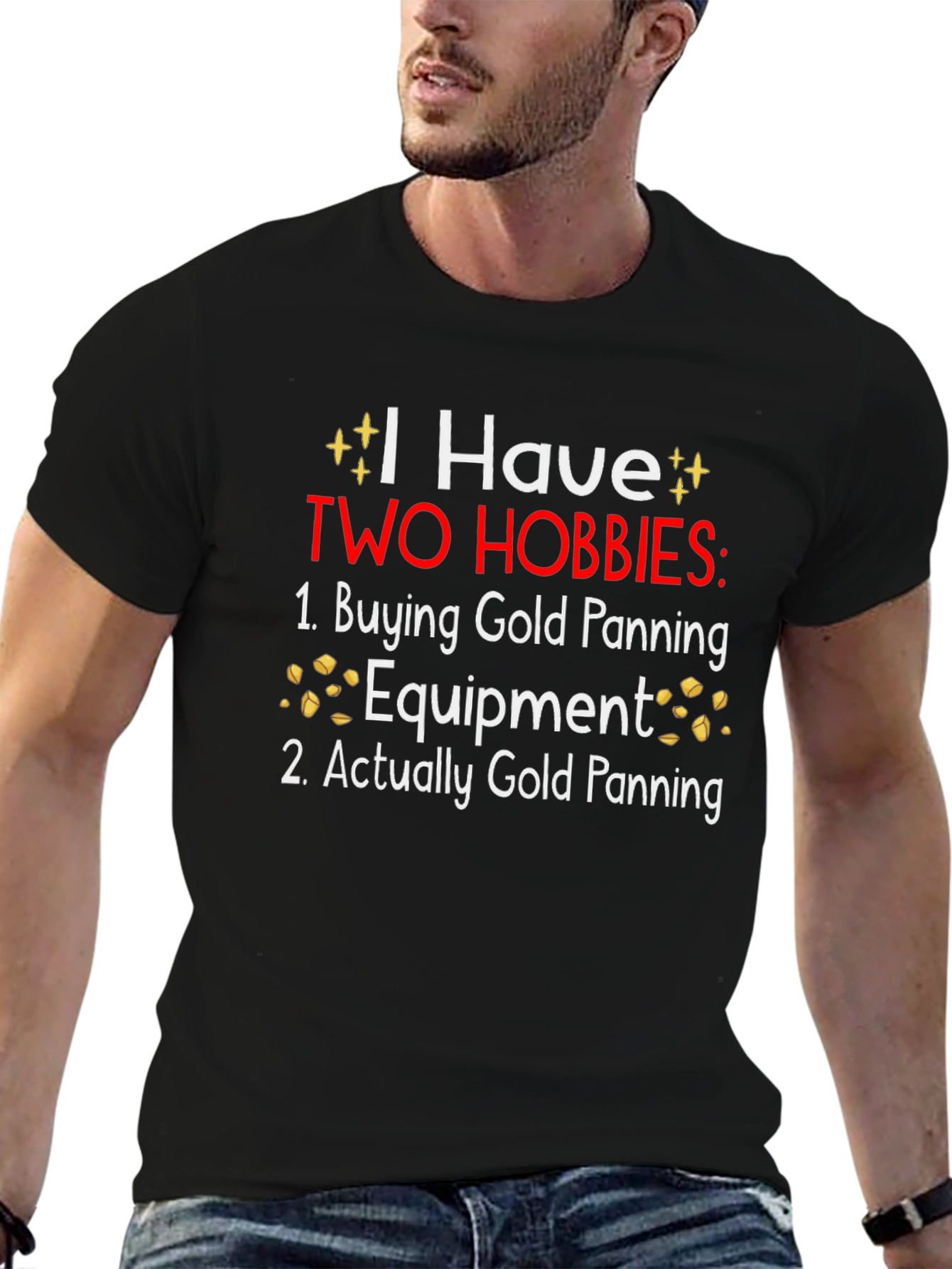 Funny Gold Panning Hobby T-Shirt