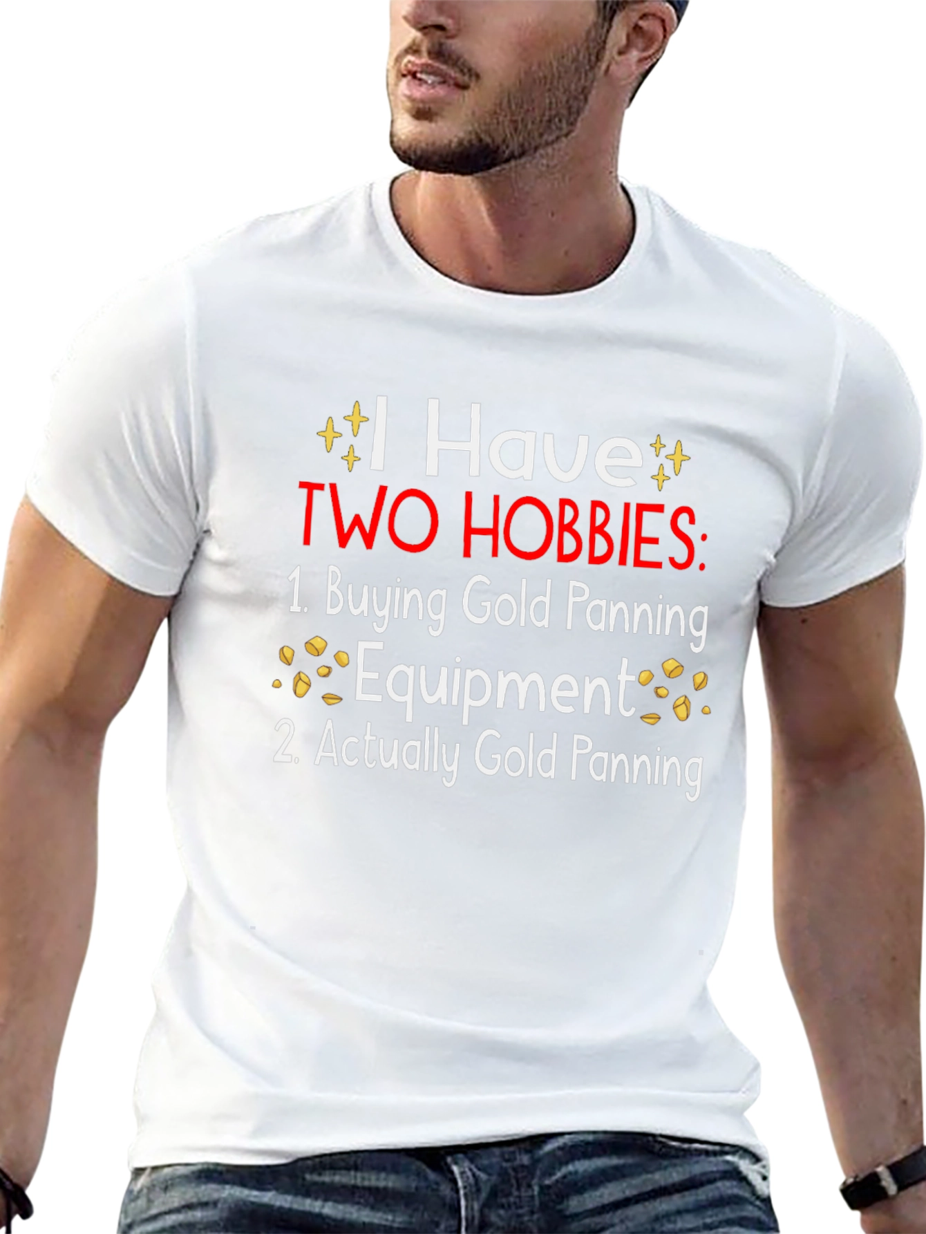 Funny Gold Panning Hobby T-Shirt