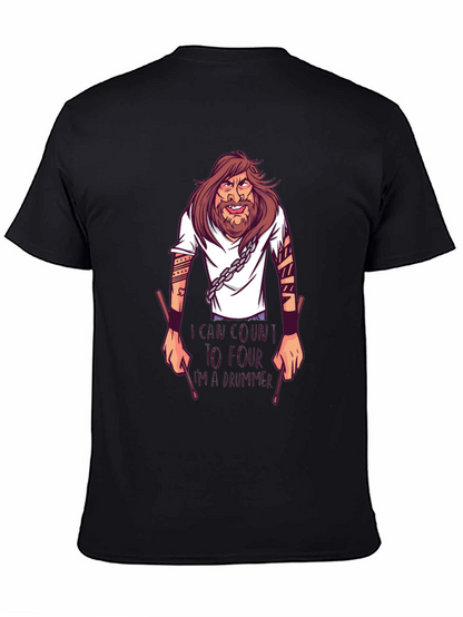 Drummer T-Shirt: Cant Count to Four!