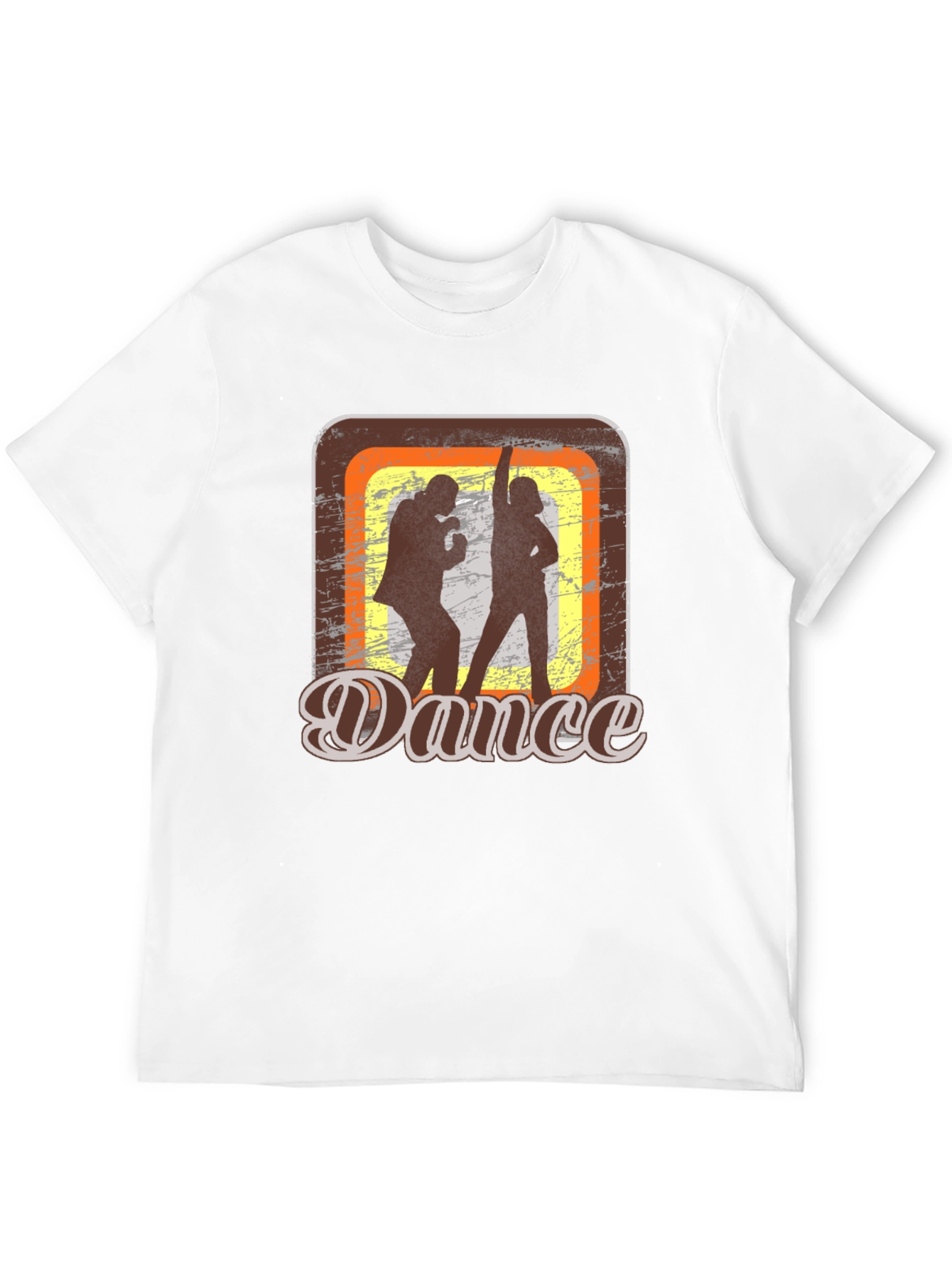 Retro Dance Graphic T-Shirt - Groovy Style