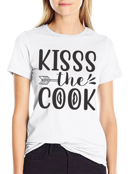 Kiss the Cook Novelty Graphic Tee