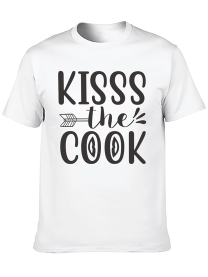 Kiss the Cook Novelty Graphic Tee