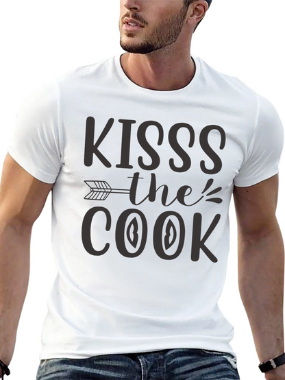 Kiss the Cook Novelty Graphic Tee
