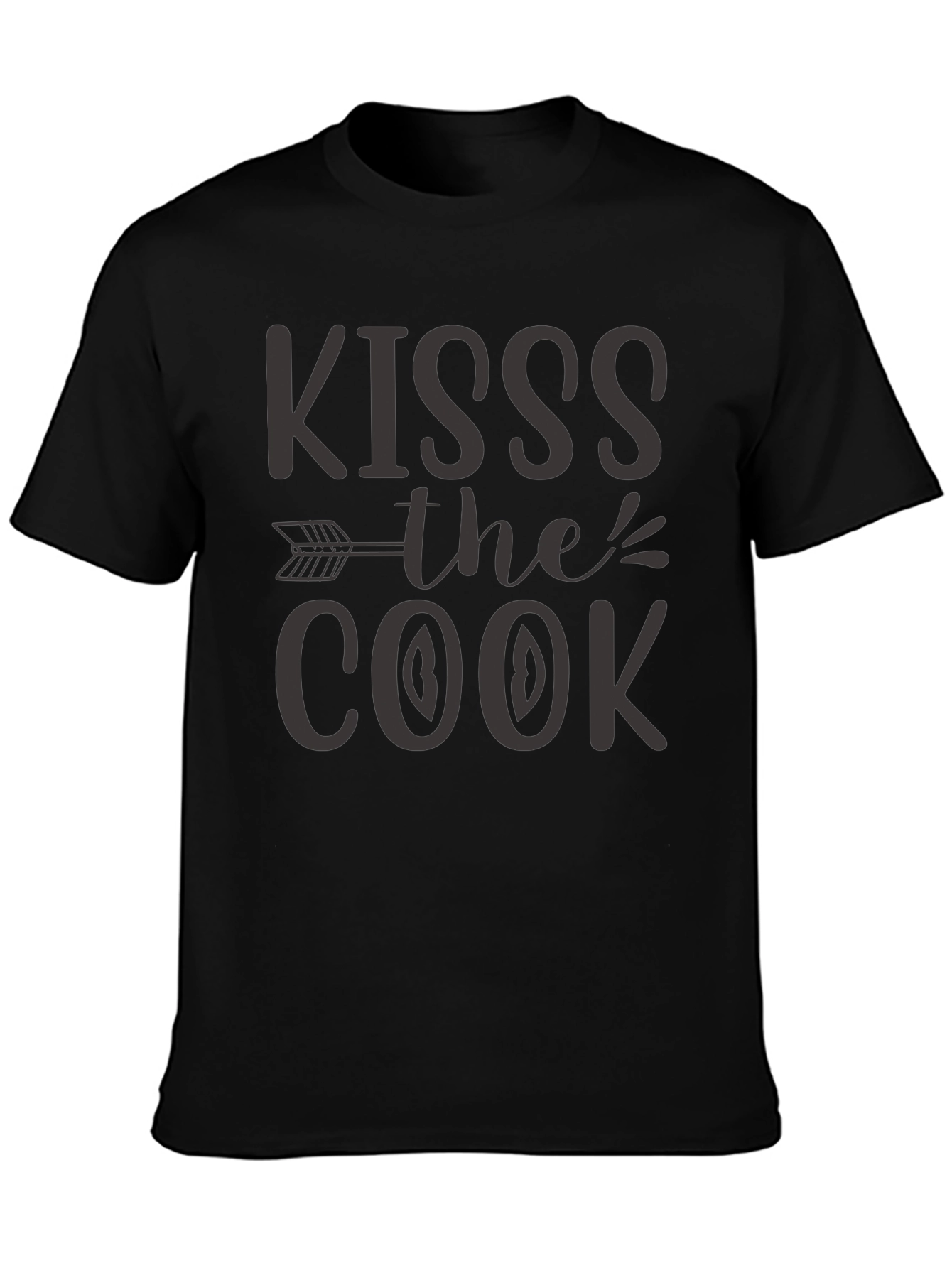 Kiss the Cook Novelty Graphic Tee