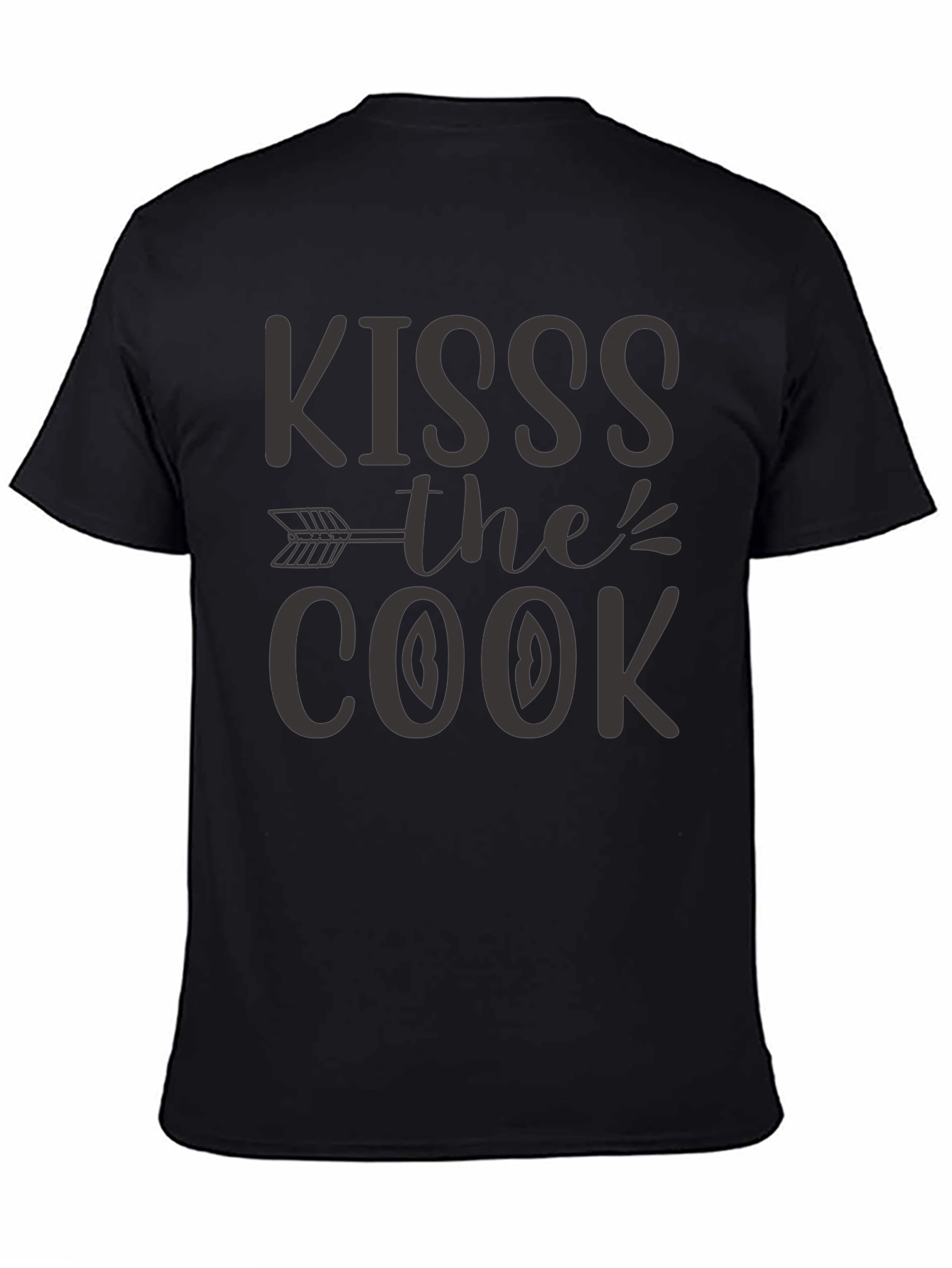 Kiss the Cook Novelty Graphic Tee