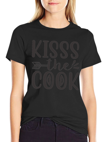 Kiss the Cook Novelty Graphic Tee