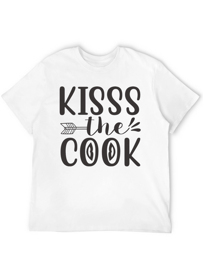 Kiss the Cook Novelty Graphic Tee