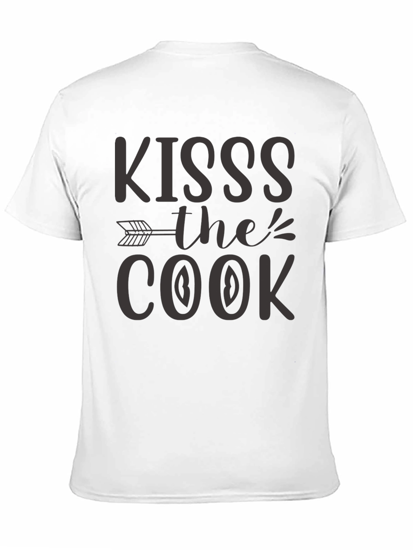 Kiss the Cook Novelty Graphic Tee