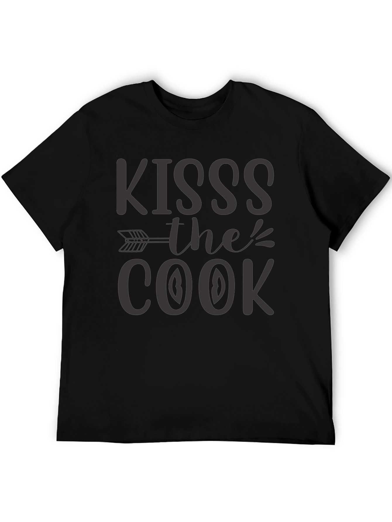 Kiss the Cook Novelty Graphic Tee