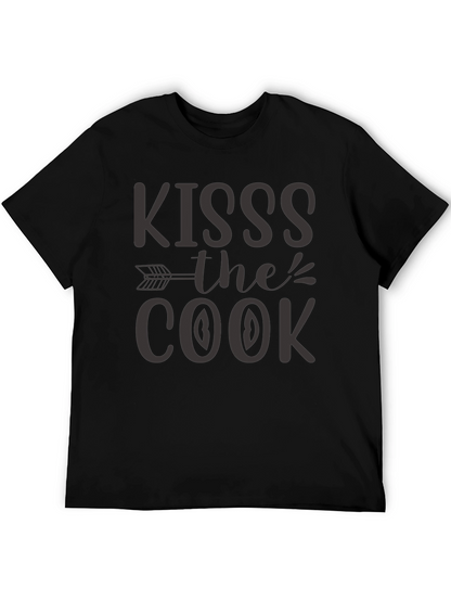 Kiss the Cook Novelty Graphic Tee