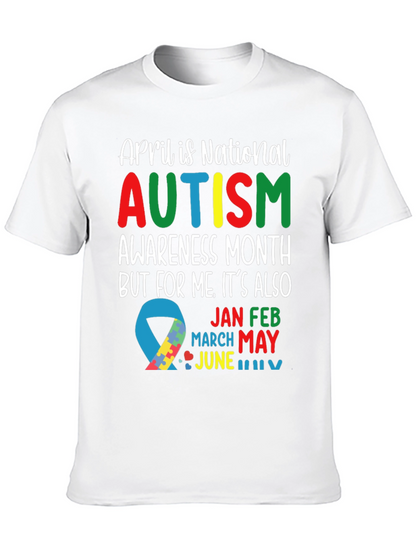 Autism Awareness Month Graphic T-Shirt