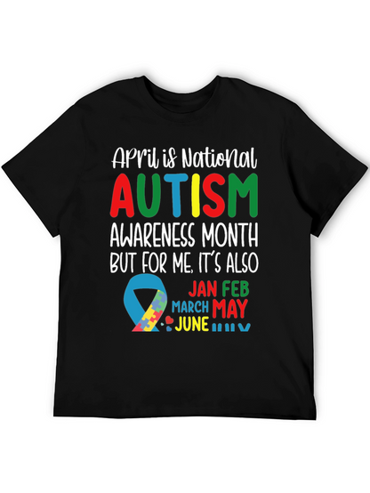 Autism Awareness Month Graphic T-Shirt