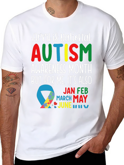 Autism Awareness Month Graphic T-Shirt