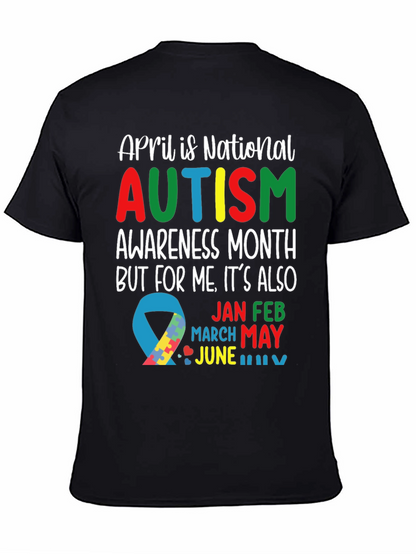 Autism Awareness Month Graphic T-Shirt