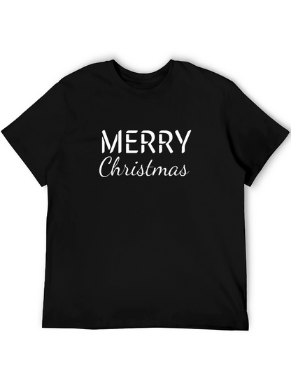Merry Christmas Graphic T-Shirt - Holiday Season Apparel