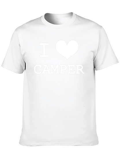 I Love Camper Black T-Shirt