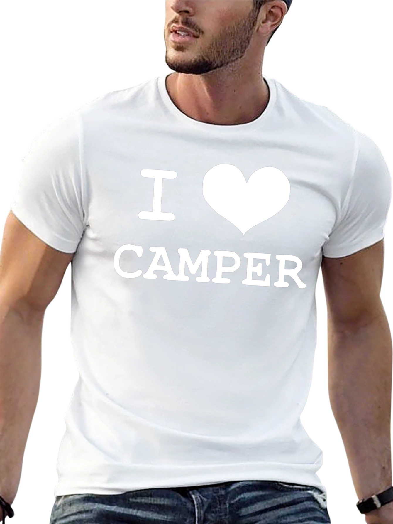 I Love Camper Black T-Shirt
