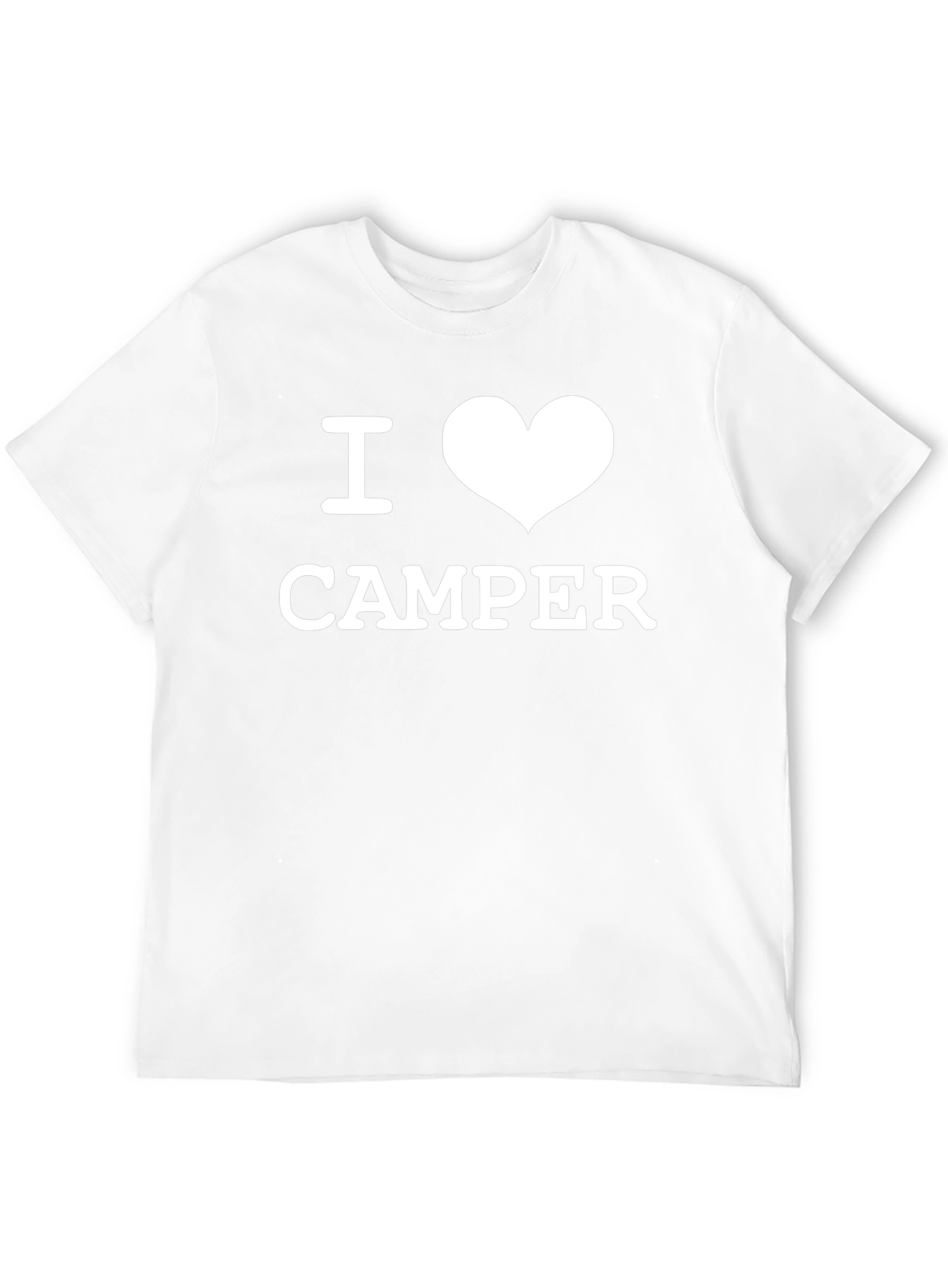 I Love Camper Black T-Shirt