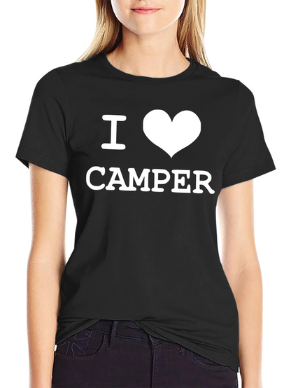 I Love Camper Black T-Shirt