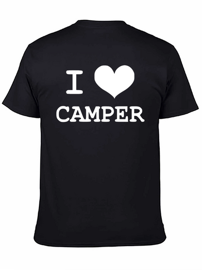 I Love Camper Black T-Shirt
