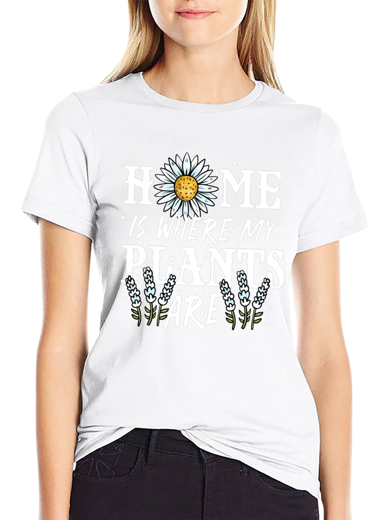 Home is Where My Plants Are Graphic T-Shirt